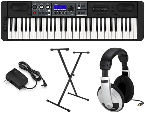 Casio CTS500 Educational Pack with Stand and eMedia Instructional Software, AC Adapter and Headphone EPA Casio