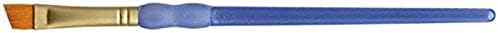 Royal Brush R9160-1/8 Crafter's Choice Taklon Angular Brush, 1/8-Inch, Gold Royal Brush