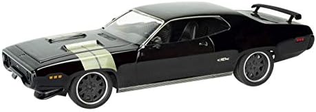 RMX Revell 85-4477 Fast & Furious Dom's 1971 Plymouth GTX 1:24 Scale 87-Piece Skill Level 4 Model Car Building Kit, Clear,White Revell