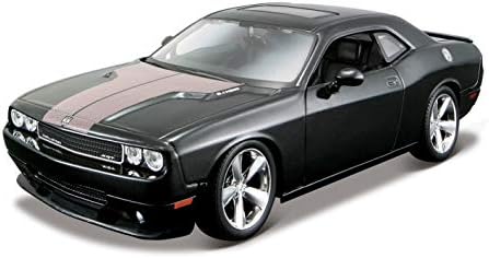 Maisto 1:24 Scale Assembly Line 2008 Dodge Challenger SRT8 Diecast Model Kit (Colors May Vary) Small Maisto