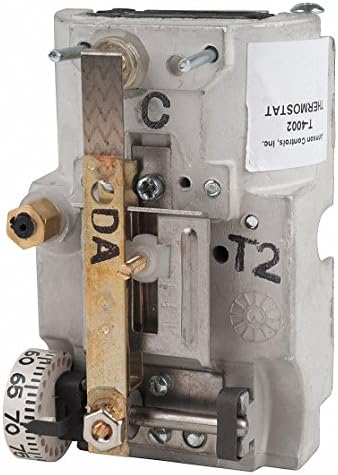 Johnson Controls - T4002-201 T-4002-201 Single Temperature High Volume Output Thermostat, Direct Acting, Horizontal Mounting Johnson Controls