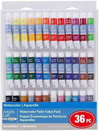 Artist's Loft 36 Color Watercolor Paint Value Pack Necessities™ Artist's Loft