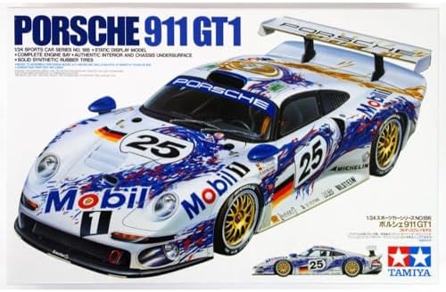 Tamiya 24186 Porsche 911 GT1 1:24 Scale Model Kit Tamiya