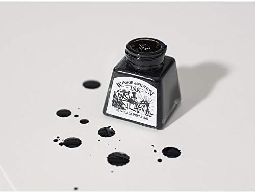 Чернила для рисования Winsor & Newton, яблочно-зеленые, быстро сохнущие и водостойкие, 14 мл Winsor & Newton