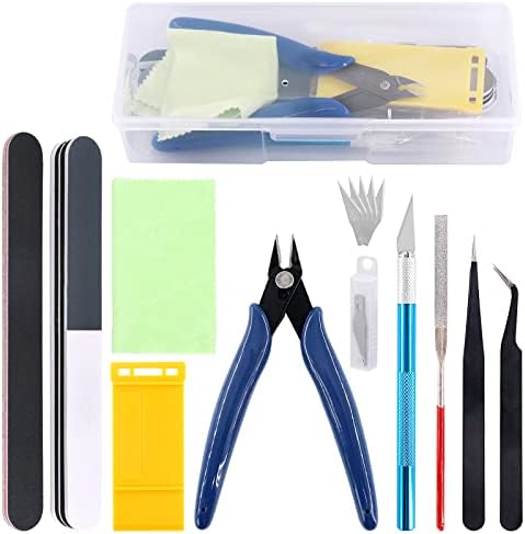 10Pcs Model Tools Craft Set Modeler Building Kit for Gundam Basic Model Assembling, Building and Repairing Rustark