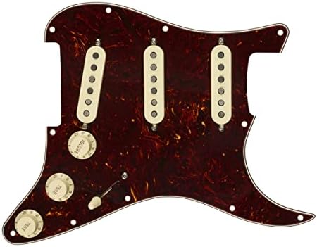 Предварительно смонтированный стратокастер пикгард Fender с электроникой Custom Shop Fat 50's SSS для электрогитары Fender