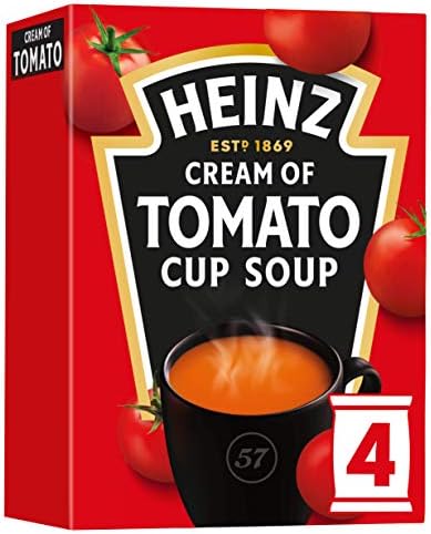 Heinz Cream Of Tomato Cup Soup 4x 22g(88g) Heinz