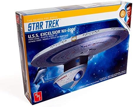 AMT Star Trek U.S.S. Excelsior 1:1000 Scale Model Kit Amt