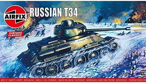 Airfix Model Tank - A01307V Joseph Stalin JS3 Russian Tank, Plastic Model Kits for Adults & Kids 14+, 1:76 Scale, Skill Level 2, WW2 Theme Military Models, World War 2 Tanks Airfix