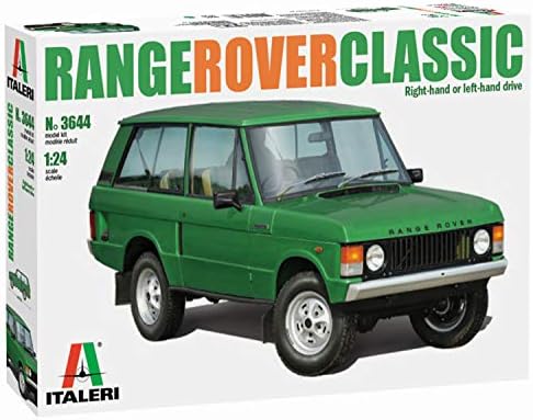 Italeri 3644S Land Rover 1:24 Range Classic, Faithful Replica, Model Making, Crafts, Hobbies, Gluing, Plastic Construction kit, Assembly Italeri