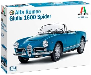 Italeri IT3668JP 1/24 Alfa Romeo Julia 1600 Spider Italeri