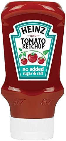 Heinz Tomato Ketchup No Added Sugar And Salt 400ML Heinz