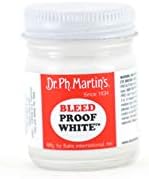 Краска Dr. Ph. Martin's Bleedproof White, 30 мл – непрозрачная акварель для перекрытия красок и маркеров Dr. Ph. Martin's