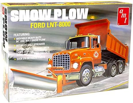 AMT Ford LNT-8000 Snow Plow 1:25 Scale Model Kit Amt