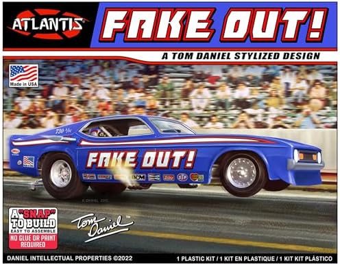 Atlantis Plastic Model Kit - Snap Tom Daniel Fake Out Funny Car Atlantis