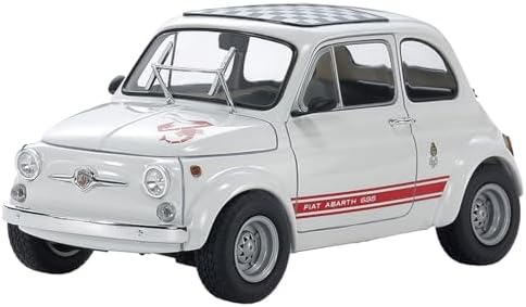 TAMIYA 24173 1:24 Fiat Abarth 695 SS Model Building Kit, Plastic Kit, Hobby, Crafts, Gluing, Model Kit, Model, Plastic Model Making Tamiya