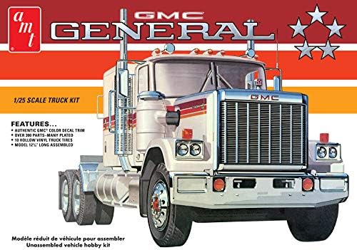 AMT 1976 GMC General Semi Tractor 1:25 Scale Model Kit Amt