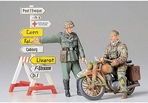 Tamiya - 1:35 German Motorcycle Orderly Set Tamiya