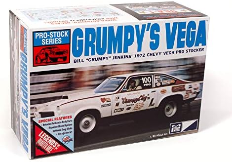 MPC 1972 Chevy Vega Pro Stock Bill Grumpy Jenkins 1:25 Scale Plastic Model Kit Mpc