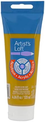 Artist's Loft Acrylic Paint 4 oz (Yellow Ochre Deep) Artist's Loft