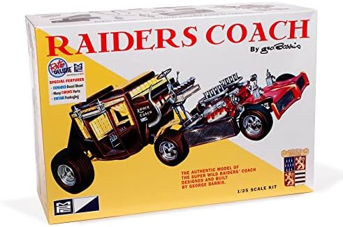 MPC George Barris Raiders Coach, модель в масштабе 1:25, 108 деталей, идеальный подарок для моделистов Mpc