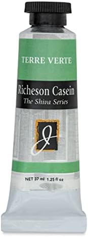 Jack Richeson Artist Casein Colors, 37-Milileter, Terre Verte Jack Richeson