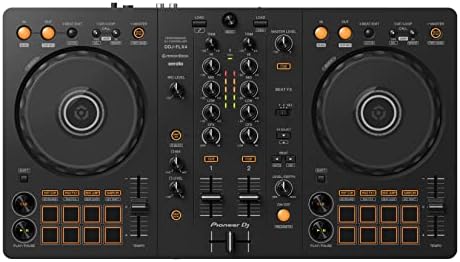 Pioneer DJ DDJ-FLX4 2-deck rekordbox and Serato DJ Controller - Graphite Pioneer DJ