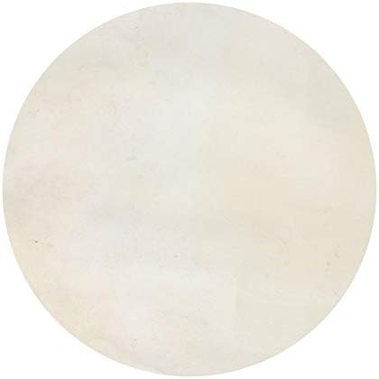 Yibuy Beige Goatskin Goat Skin Drums Head for Bongo Drums Replacement Parts Yibuy