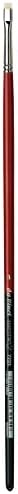 da Vinci Hog Bristle Series 7223 Maestro 2 Artist Paint Brush, Flat Extra-Short with Red Handle, Size 4 Da Vinci Brushes