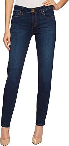 KUT from the Kloth Diana Skinny Jeans - Jeans for Women - Cotton Blend Fabric - Contrast Topstitching KUT from the Kloth