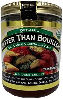 Better Than Bouillon Organic Seasoned Vegetable Base, 21 oz, 100 Servings, Original Version, (Pack of 1) COSTCO ONLY ITEM Better Than Bouillon