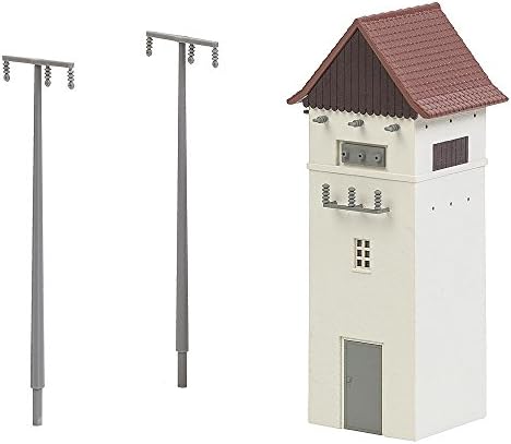 Faller 120241 Substation with Power Poles HO Scale Building Kit Faller