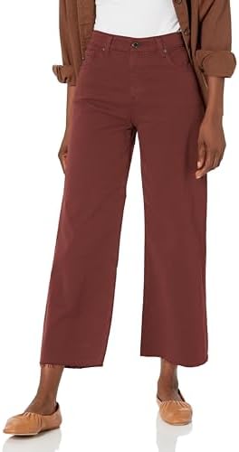 AG Adriano Goldschmied Women's Saige High Rise Straight Wide Leg Crop Jean AG Adriano Goldschmied