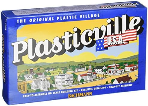 Bachmann Trains - PLASTICVILLE U.S.A. BUILDINGS – CLASSIC KITS - BARN - HO Scale Bachmann