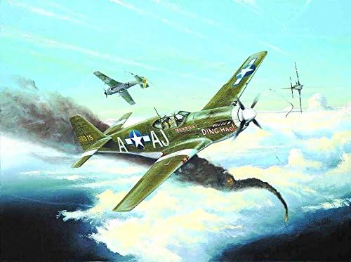 Trumpeter 1/32 P51B Mustang Fighter Model Kit Faller