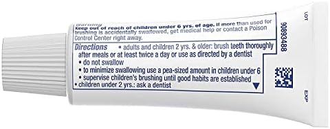 Crest Complete Whitening Scope Minty Toothpaste, Travel Size 0.85 Oz, (24g) - Pack of 4 Crest