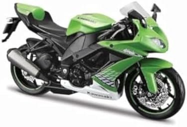 Maisto M32709 1:12 Kawasaki Ninja ZX-10R Motorbike Scale-Incredibly Detailed Die-Cast Replica Collectible Motorcycle, Red Maisto