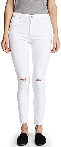 AG Jeans Women's Farrah Skinny Ankle Raw Hem AG Adriano Goldschmied