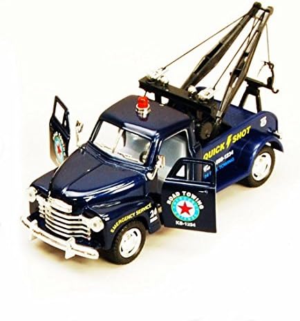 KiNSMART KT5033D - Chevy Tow Truck (Blue) KiNSMART