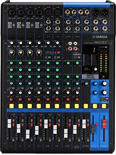 Yamaha MG12XU 12-channel Mixer with USB and Effects Yamaha