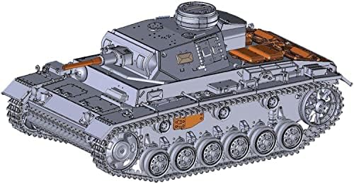 Airfix Panzer III AUSF J 1:35 WWII Military Tank Plastic Model Kit A1378 Airfix