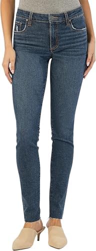 KUT from the Kloth Women's Mia Mid-Rise Slim Fit Skinny Jeans KUT from the Kloth