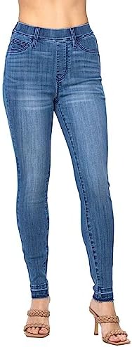 Judy Blue Women's High Waist Pull On Skinny Jegging Jeans Judy Blue