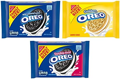 Смешанный набор печенья OREO: Оригинальные, Double Stuf и Golden, 3 упаковки по 1,4 кг Oreo