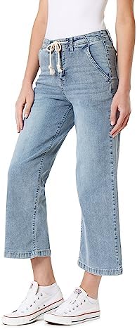 Джинсы Angels Forever Young Forever Trouser Straight Ankle с высокой талией и эластичным денимом, стандартные и плюс размеры Angels Forever Young