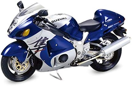 Tamiya Suzuki GSX1300R Hayabusa Street 98 Model Motorcycle, 300014090, 1:12 Scale, Blau Tamiya