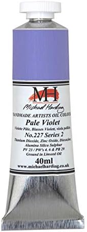 Michael Harding Artist Oil Colours, Pale Violet, 40ml Tube, 22740 Michael Harding