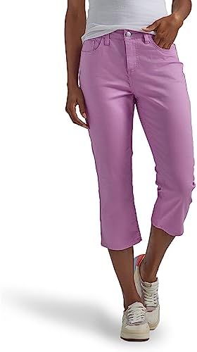 Lee® Women's Denim Capri (Pansy-14 M) Lee