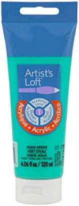 Artist's Loft Acrylic Paint, 4 oz (Aqua Green) Artist's Loft