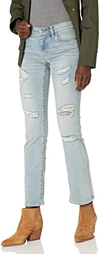 Lucky Brand Women's Mid Rise Sweet Straight Lucky Brand